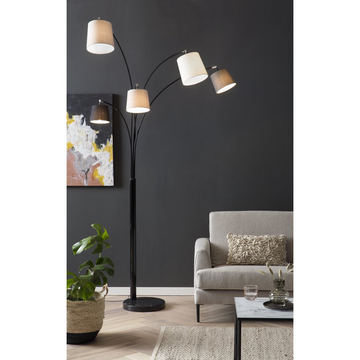 Bogenlampe 5-flammig – Bild 2