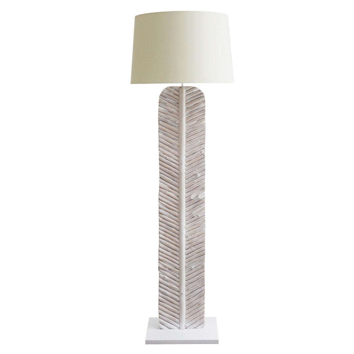 Stehleuchte Treibholz Weiß 175 cm – Bild 3