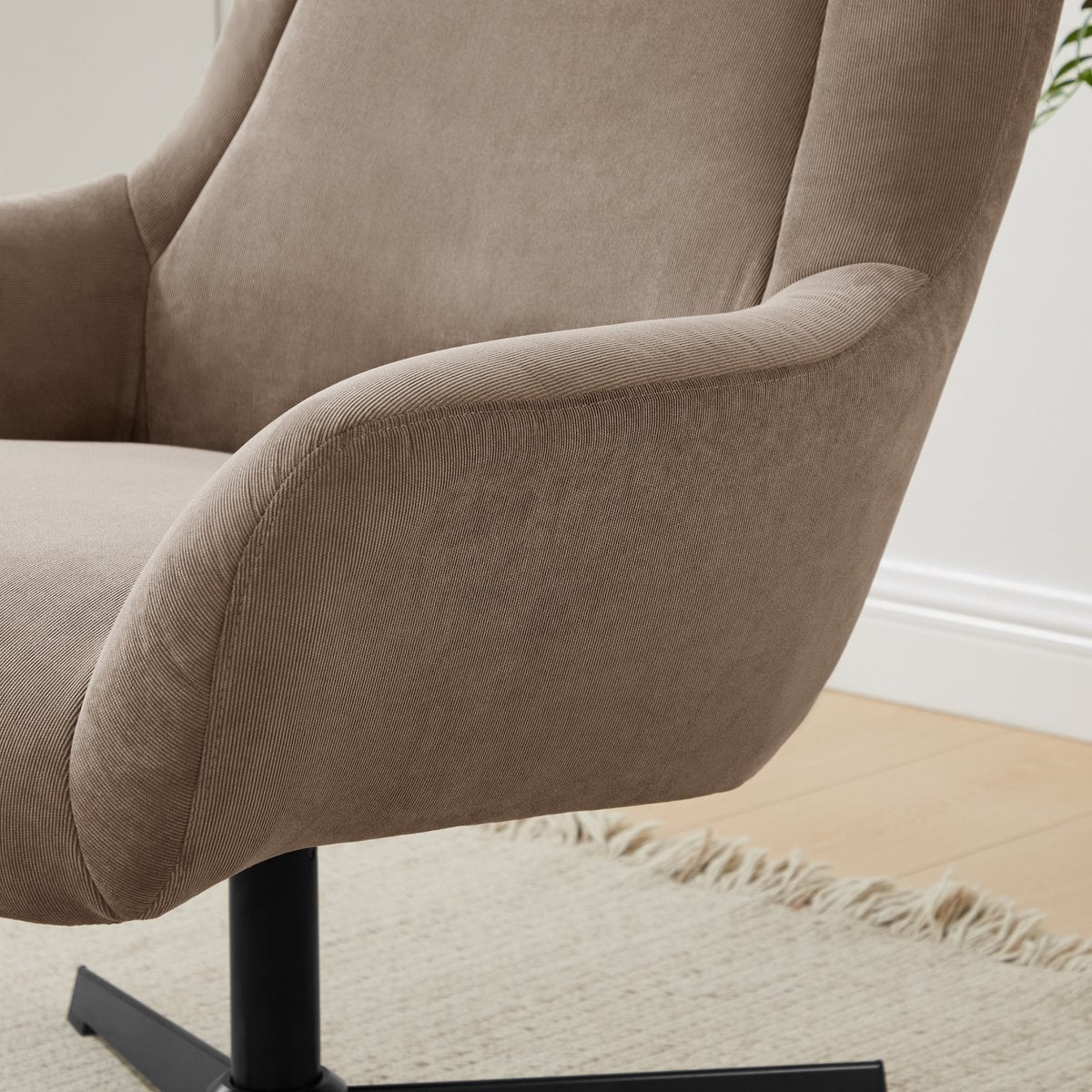 Sessel und Hocker Cordoptik – Bild 30