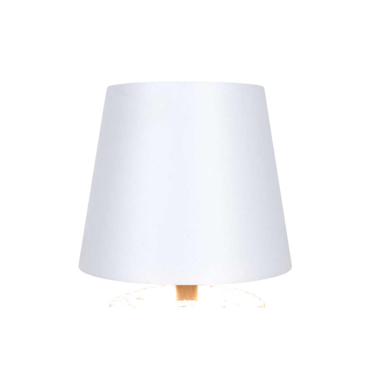 Tischleuchte Schwarz/Weiß 29 cm mit LED-Akku – Bild 7
