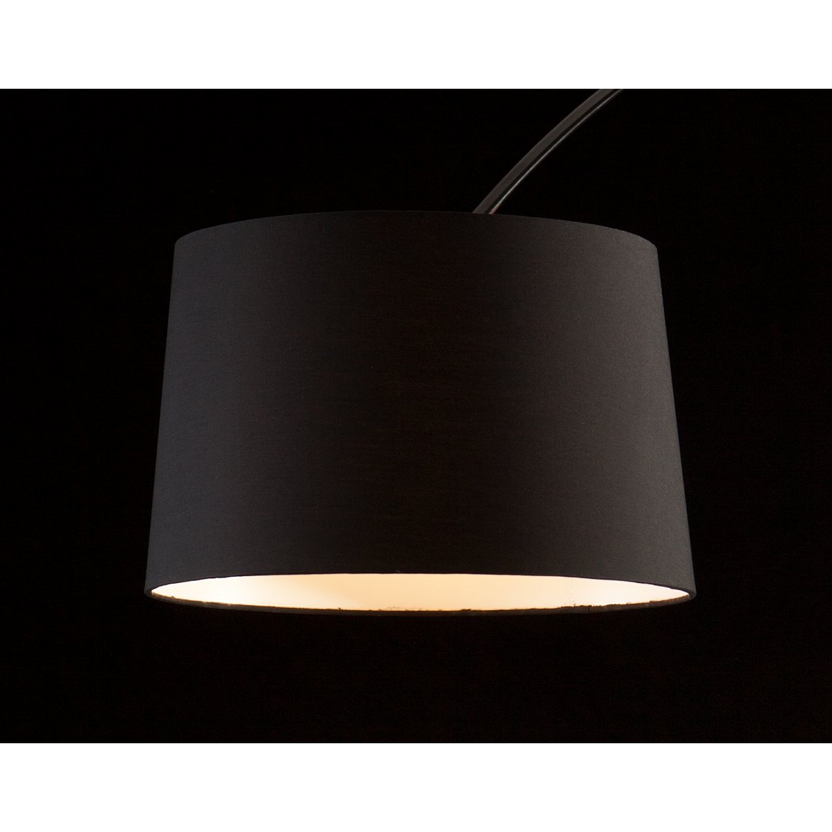 Bogenlampe 205 cm schwarz – Bild 3
