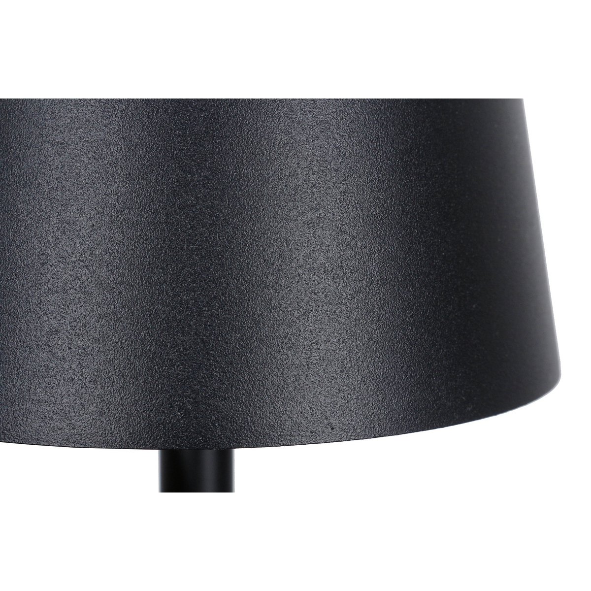 Tischleuchte 29 cm Natur/Schwarz mit LED-Akku – Bild 9