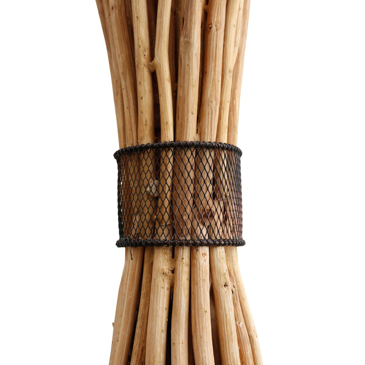 Stehleuchte Treibholz Natur/Schwarz 149 cm – Bild 8