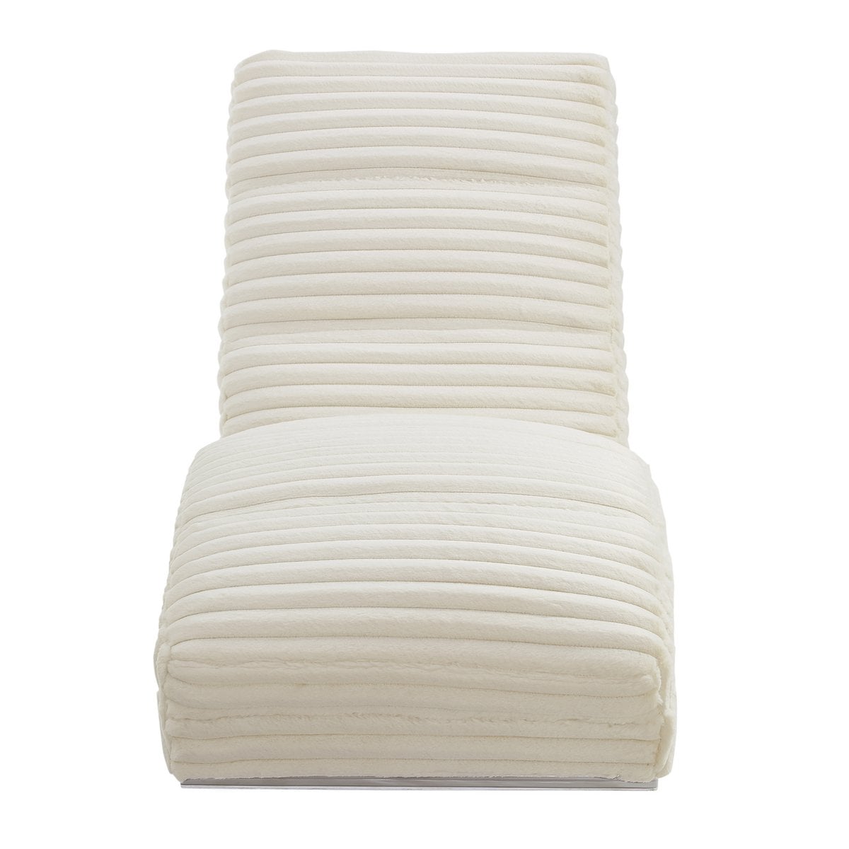 Chaiselongue Plüsch-Cord – Bild 3