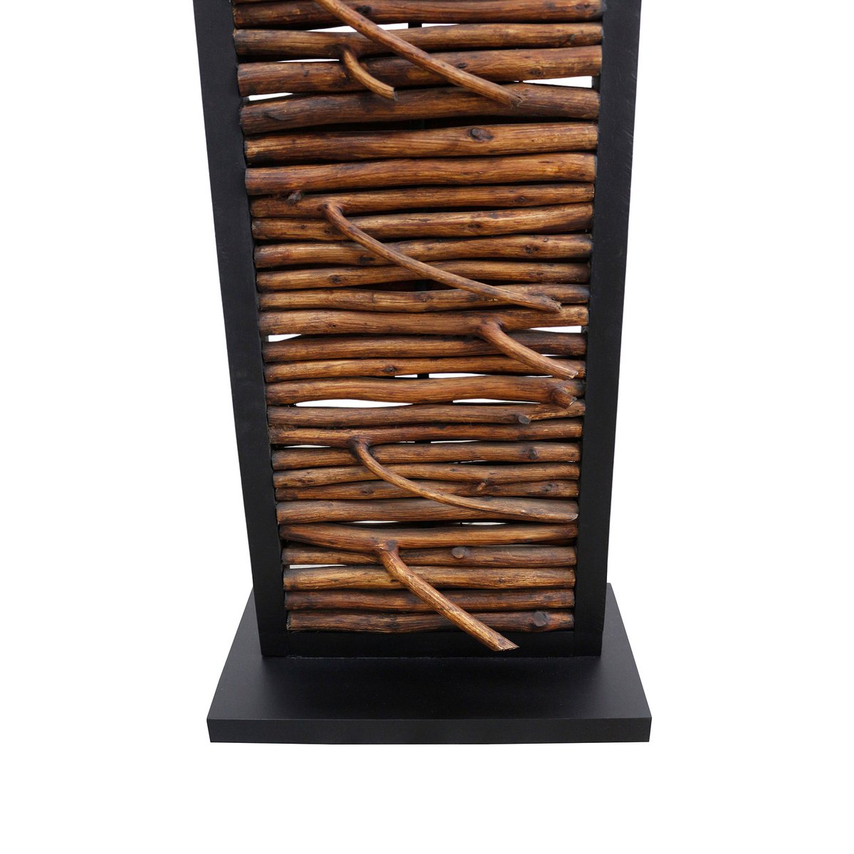 Stehleuchte Treibholz Natur/Schwarz 163 cm – Bild 9