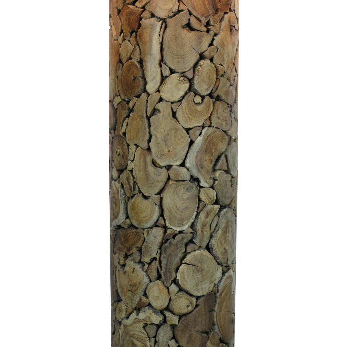 Stehleuchte Treibholz Natur/Weiß 170 cm – Bild 8