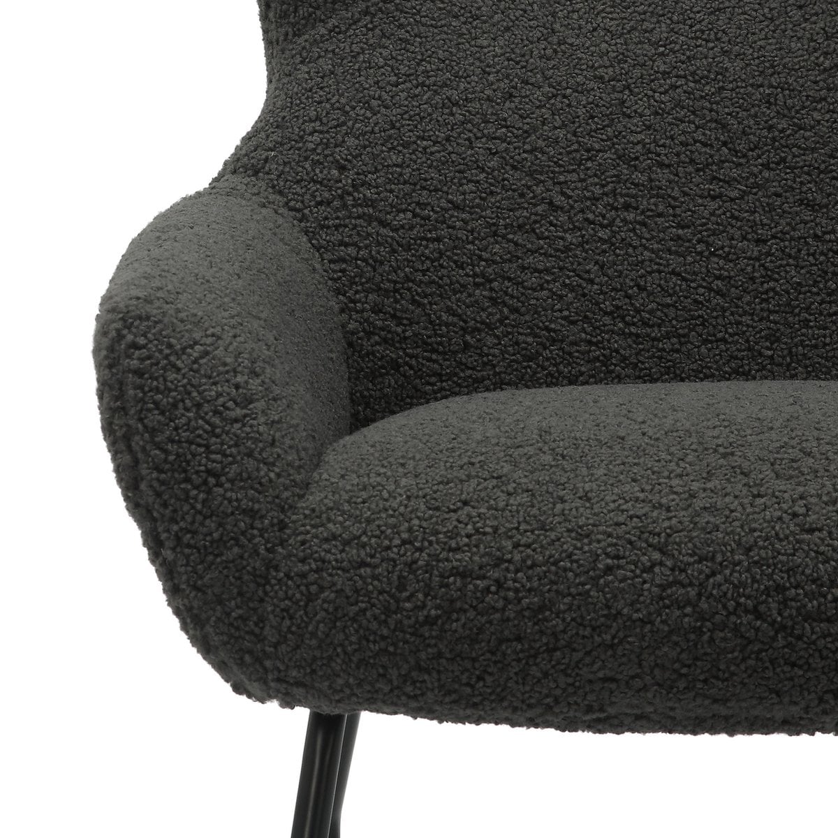 Sessel und Hocker Set Teddyfell – Bild 9