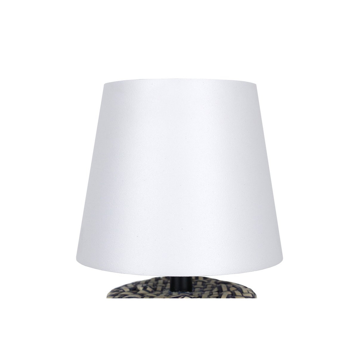 Tischleuchte Schwarz/Weiß 29 cm mit LED-Akku – Bild 8