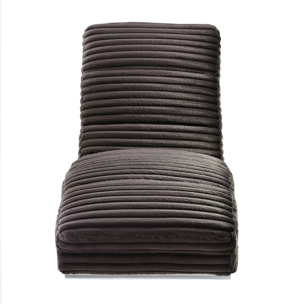 Chaiselongue Plüsch-Cord – Bild 12