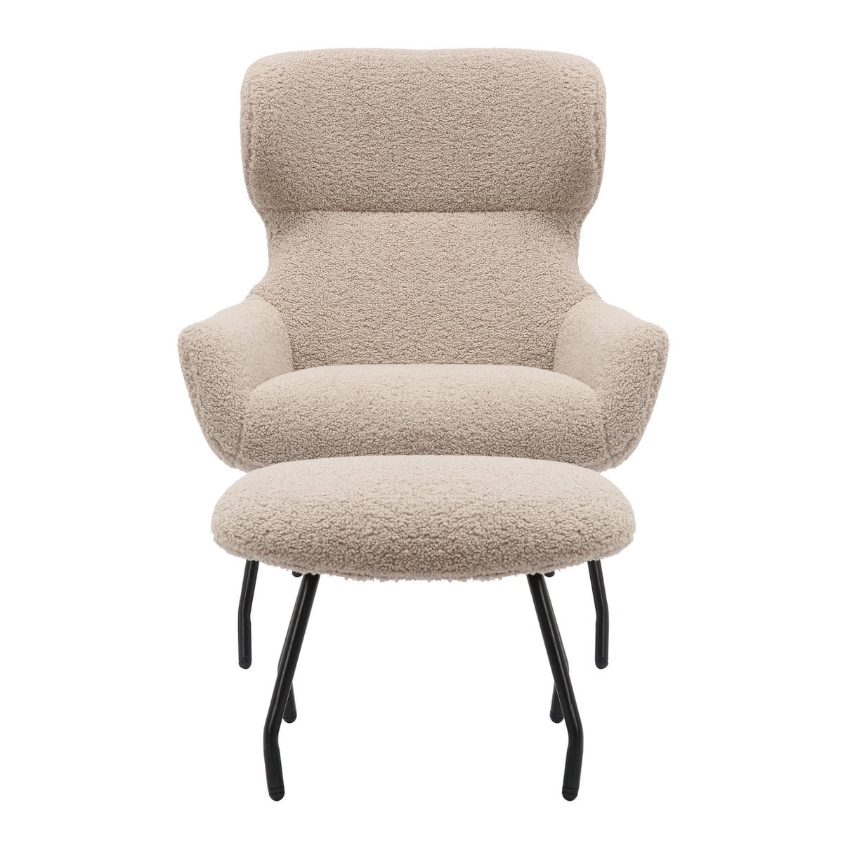 Sessel und Hocker Set Teddyfell – Bild 25