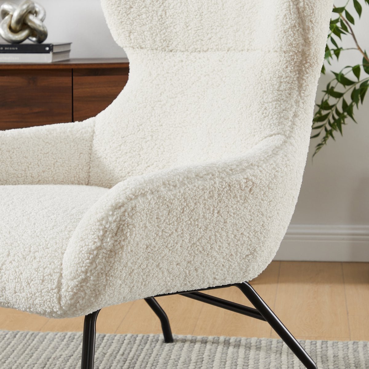 Sessel und Hocker Set Teddyfell – Bild 24