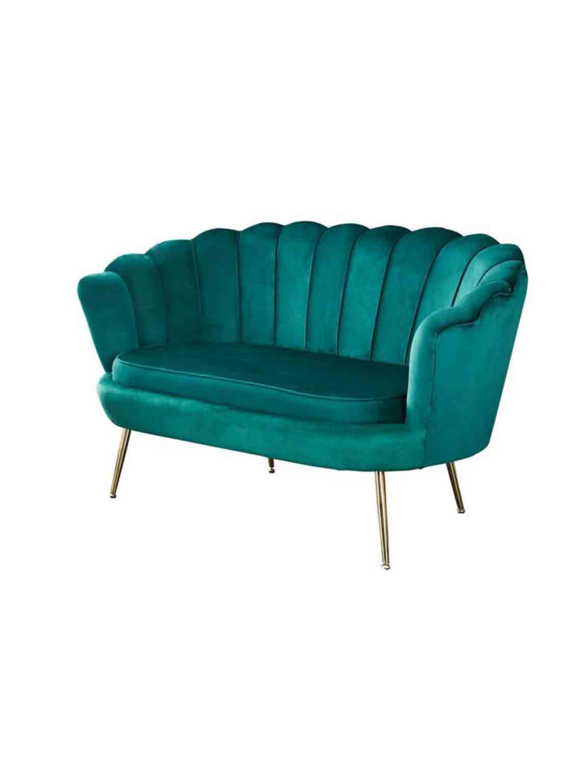 Muschelsofa aus Samt – Bild 9