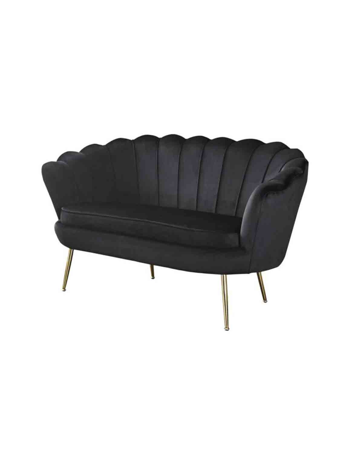 Muschelsofa aus Samt – Bild 5