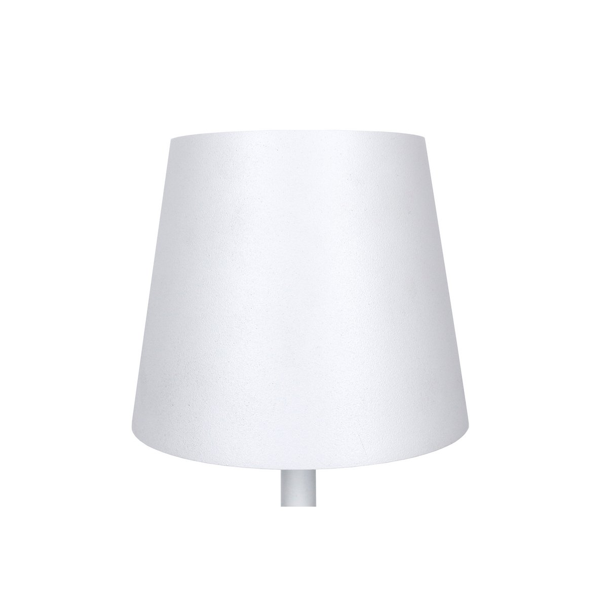 Tischleuchte 29 cm Natur/Weiß mit LED-Akku – Bild 7