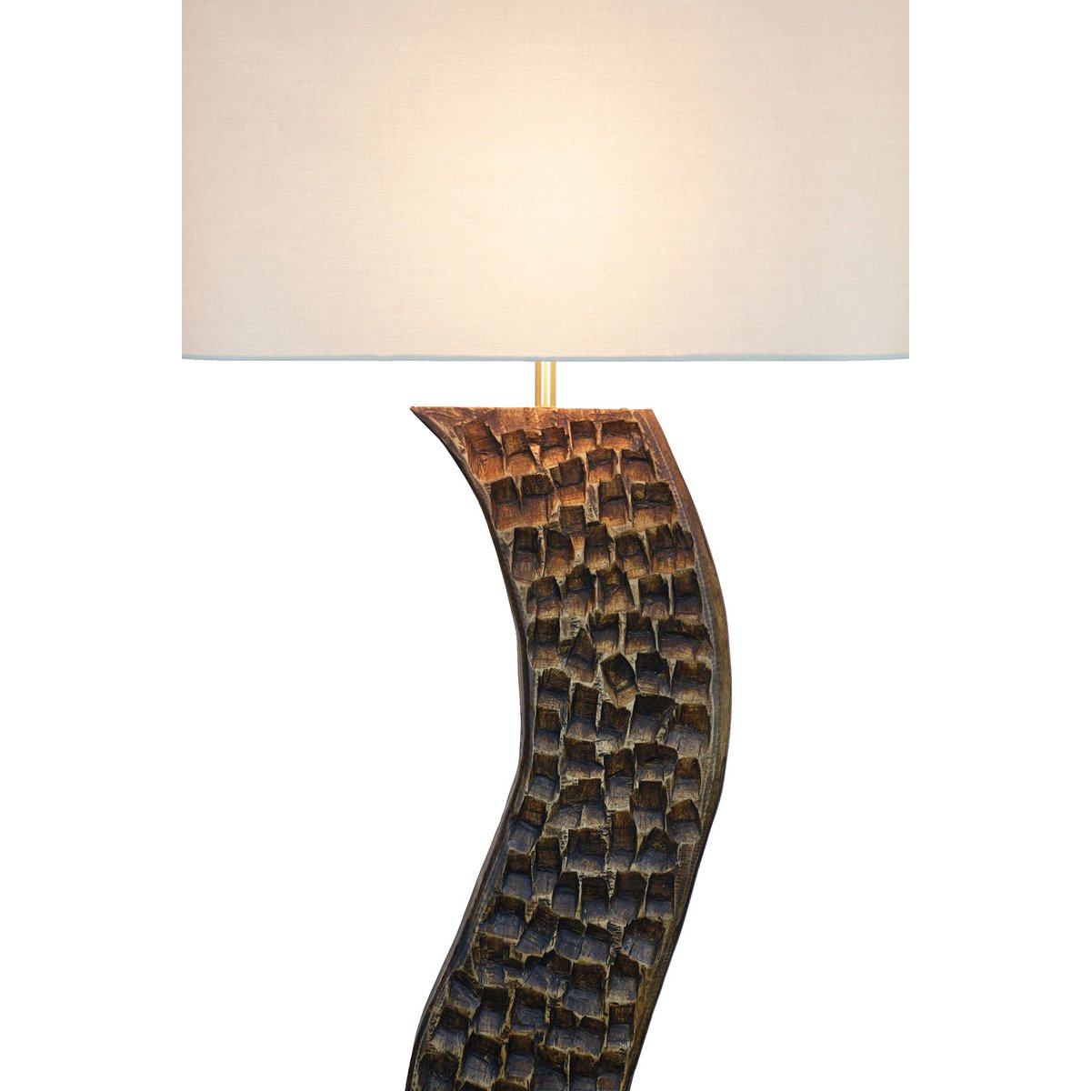 Stehleuchte Akazie/Leinen Natur 171 cm – Bild 7