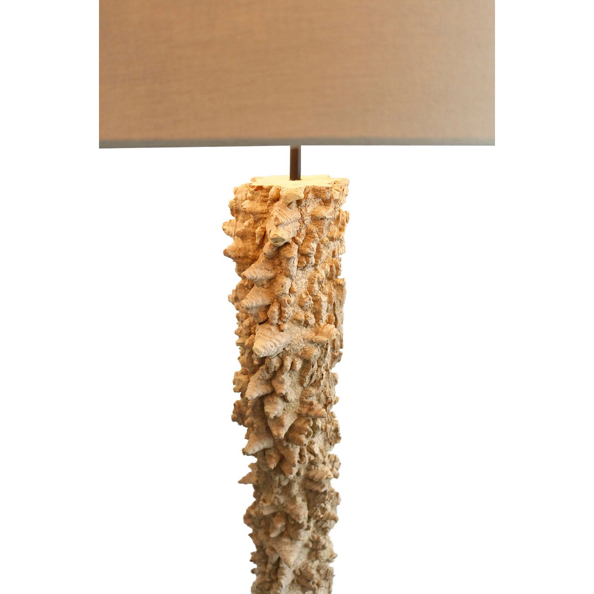 Stehleuchte Treibholz Natur/Weiß 150 cm – Bild 9