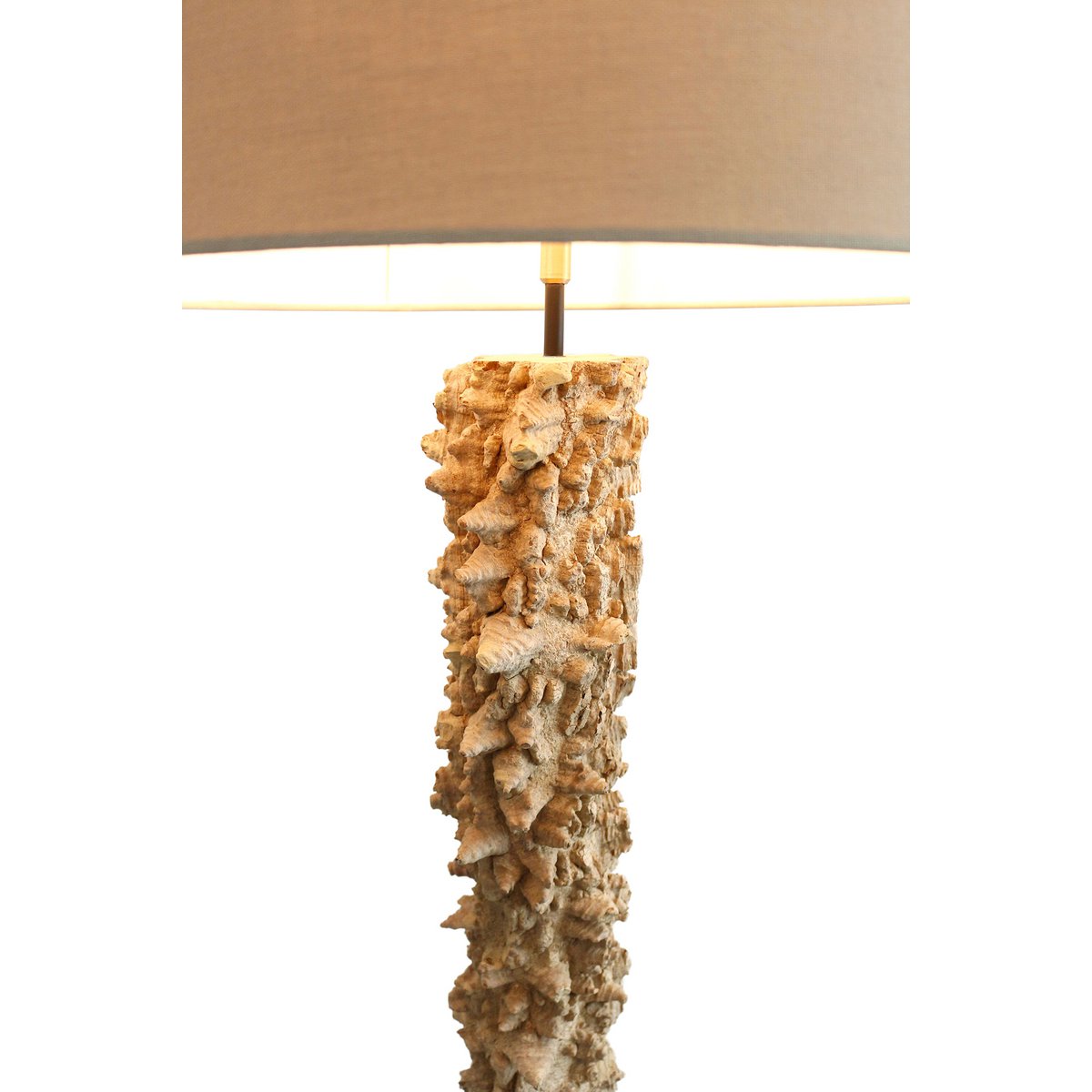 Stehleuchte Treibholz Natur/Weiß 150 cm – Bild 8