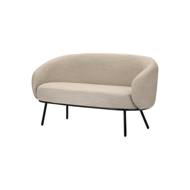 Mars Zweisitzer-Sofa Beige – Bild 7