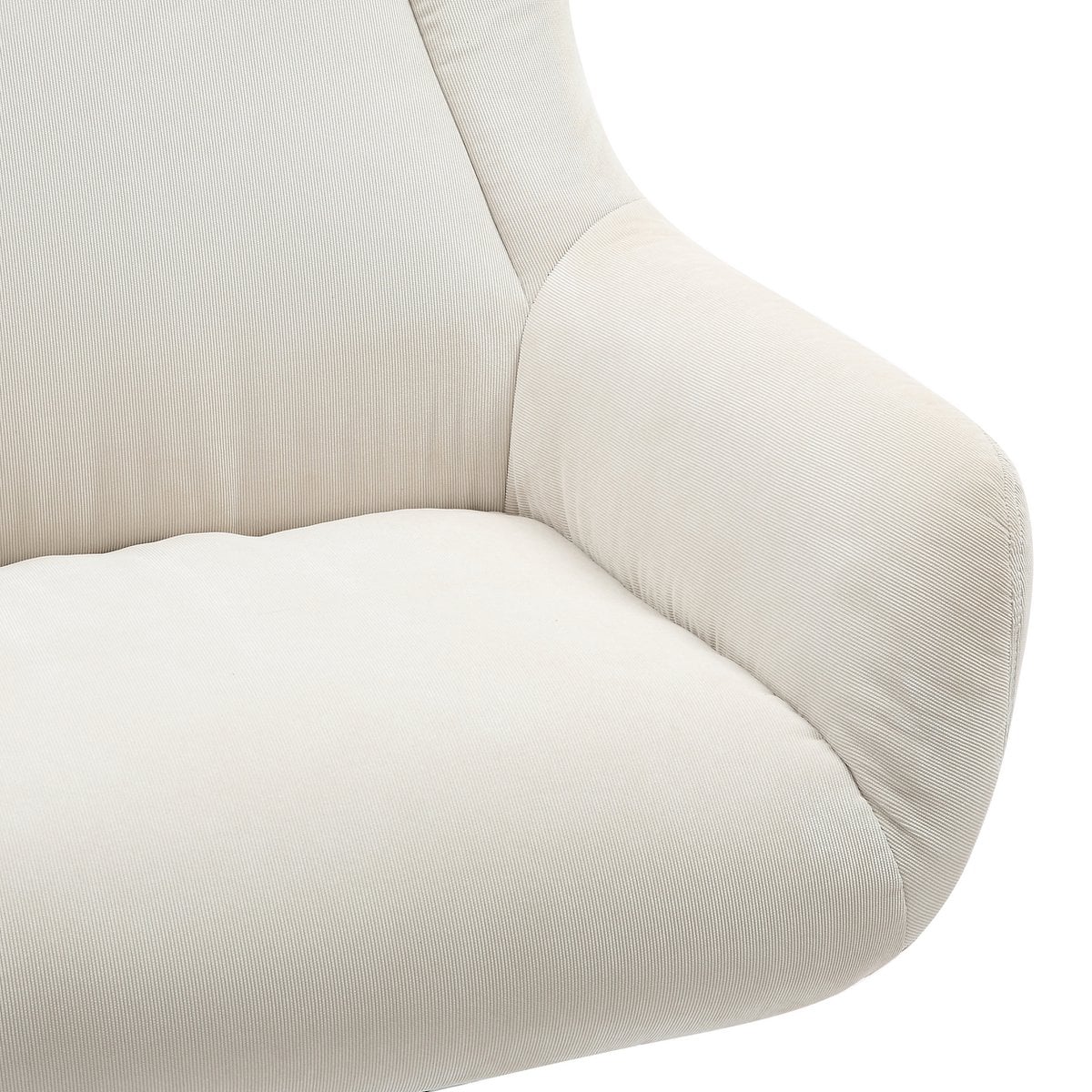 Sessel und Hocker Cordoptik – Bild 9