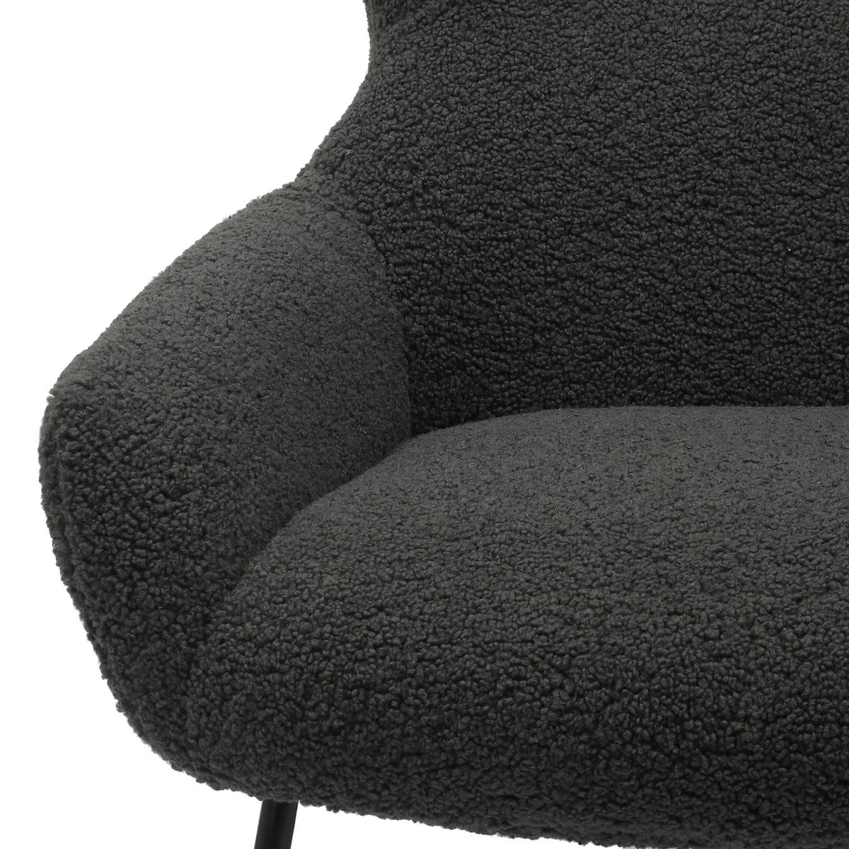 Sessel und Hocker Set Teddyfell – Bild 8