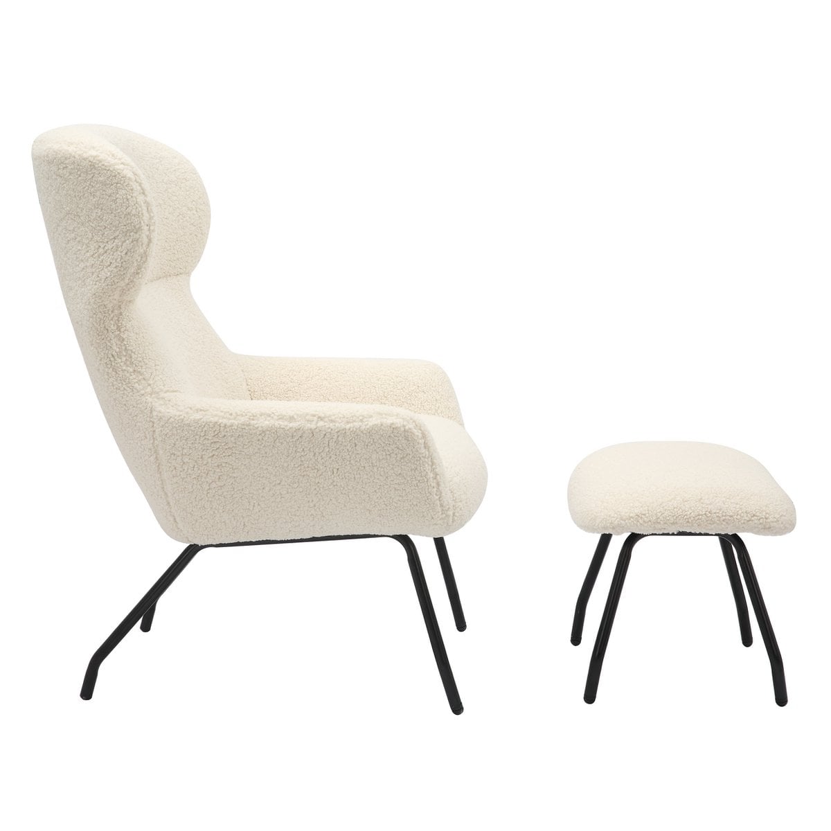 Sessel und Hocker Set Teddyfell – Bild 16