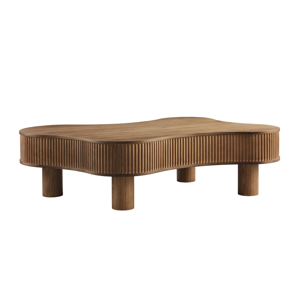 Couchtisch 116x77 cm Walnuss