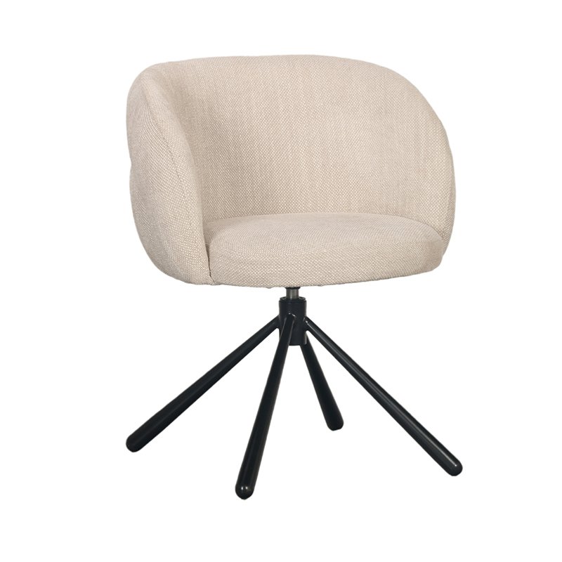 Pebble Drehstuhl Beige – Bild 2