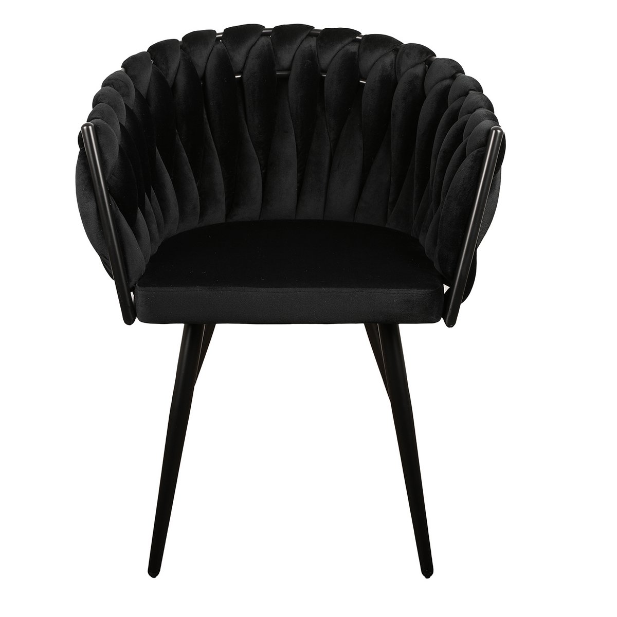 Wave Stuhl schwarz (2er-Set) – Bild 5