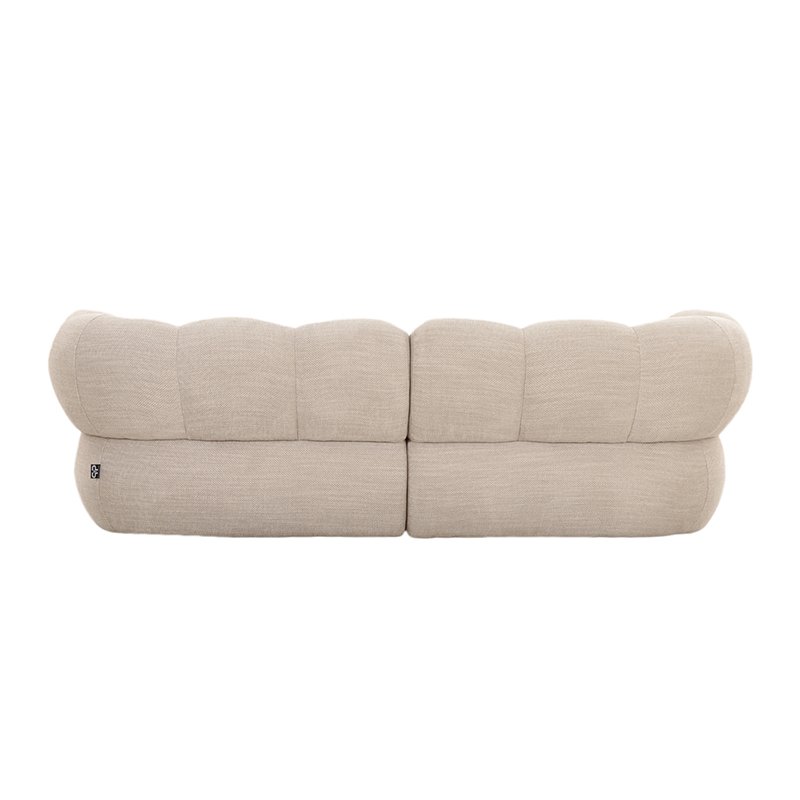 Sofa New York 2,5-Sitzer (rechte Lounge) Beige – Bild 5