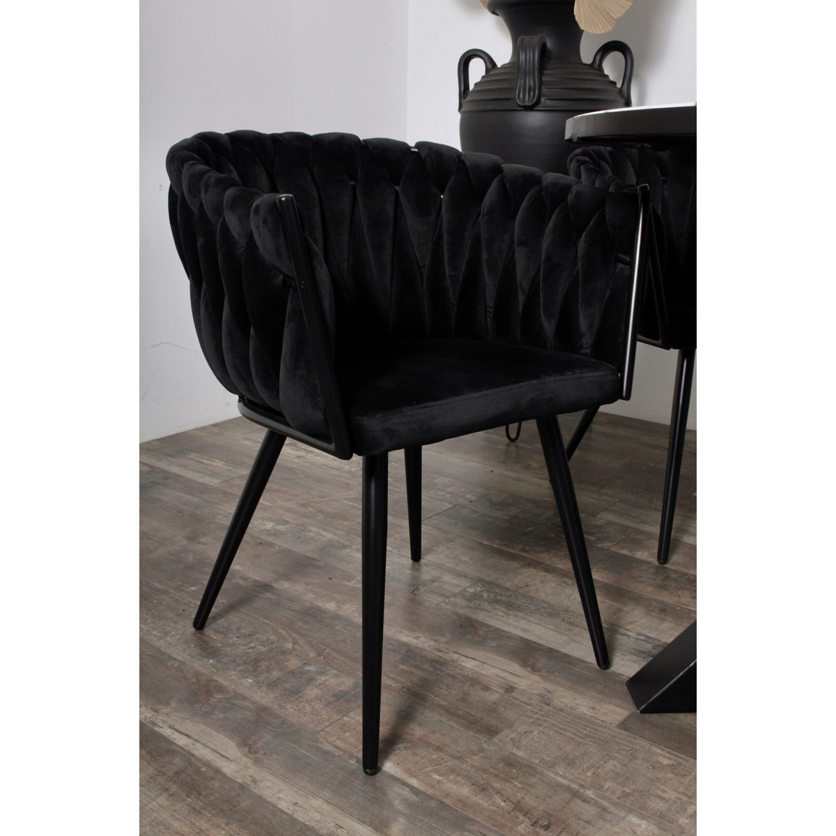 Wave Stuhl schwarz (2er-Set) – Bild 8