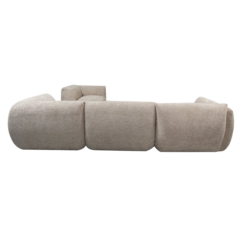 Sofa Amsterdam 5-teiliges Ecksofa Latte – Bild 5