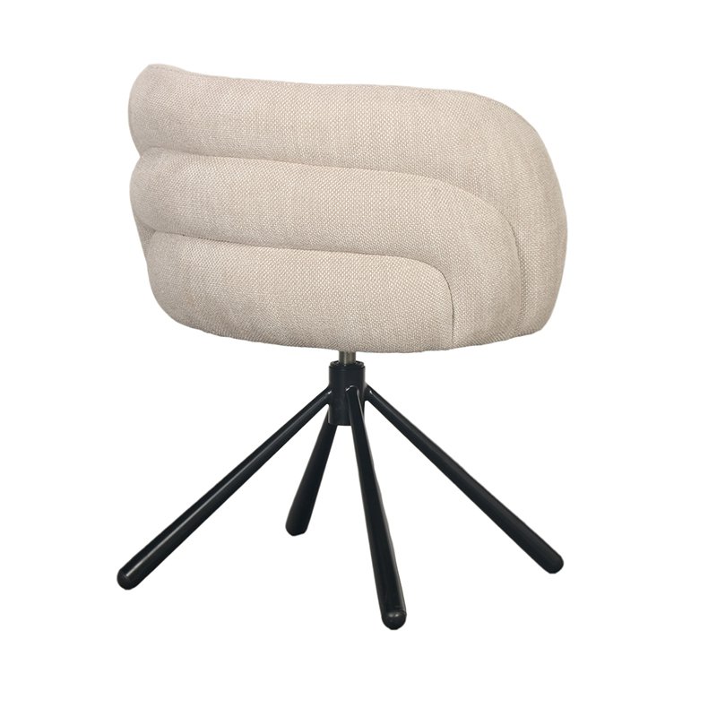 Pebble Drehstuhl Beige – Bild 5