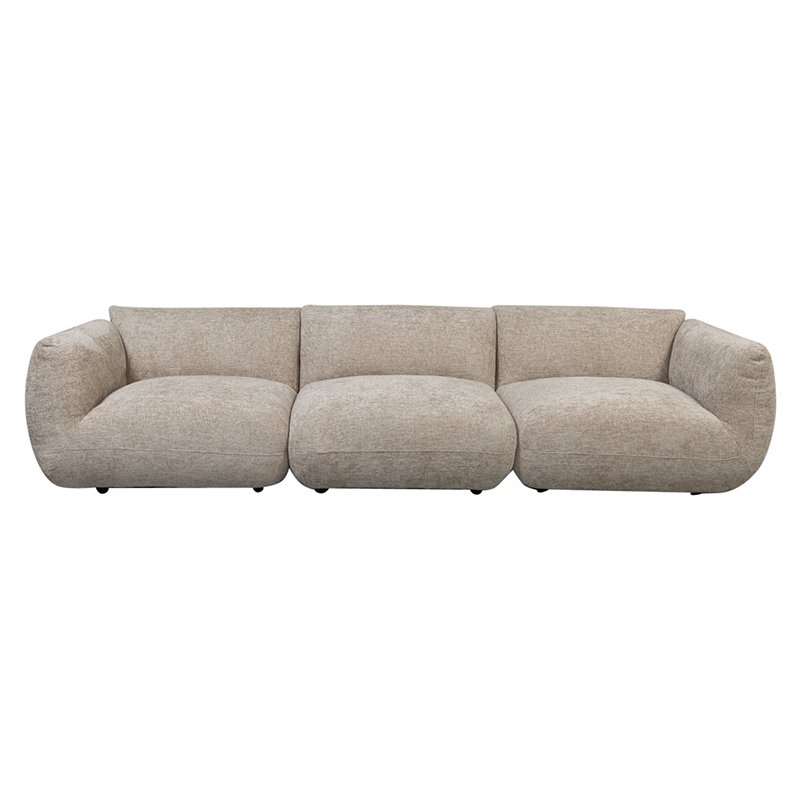 Sofa Amsterdam 4-Sitzer Latte – Bild 2