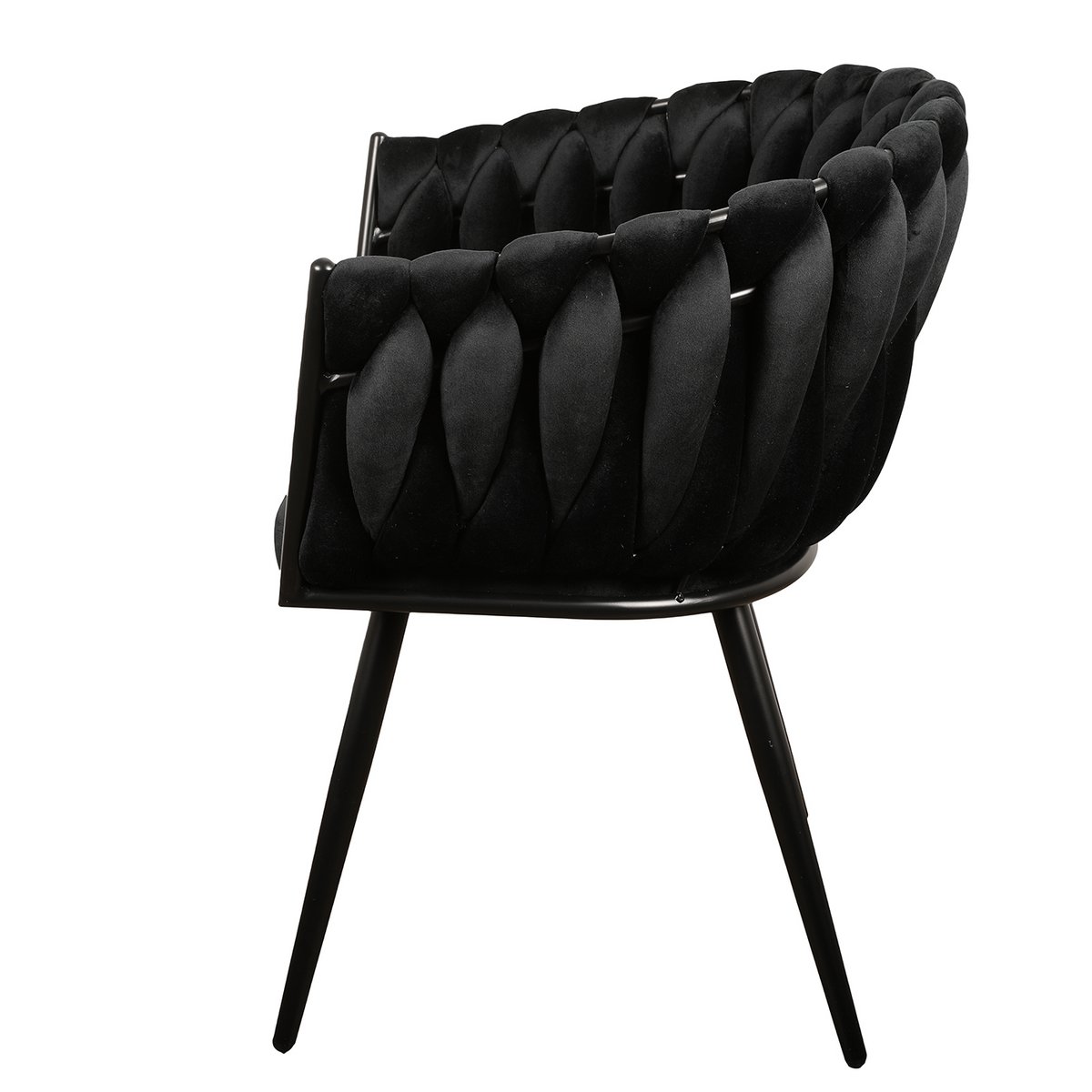 Wave Stuhl schwarz (2er-Set) – Bild 4