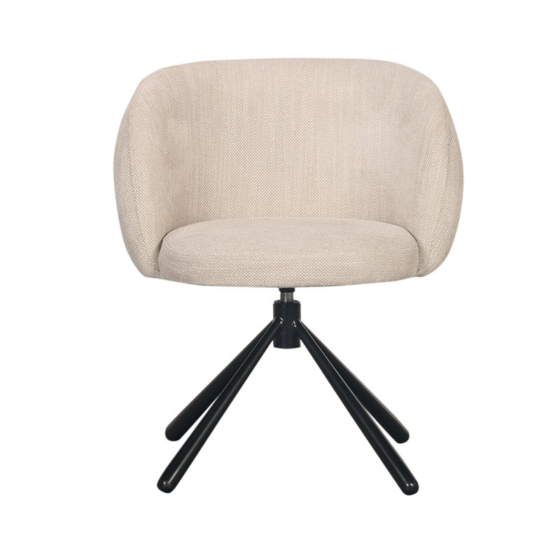 Pebble Drehstuhl Beige – Bild 3