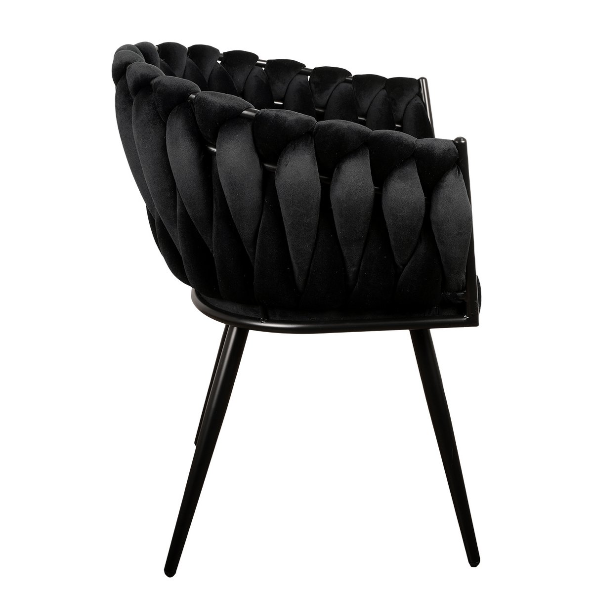 Wave Stuhl schwarz (2er-Set) – Bild 2