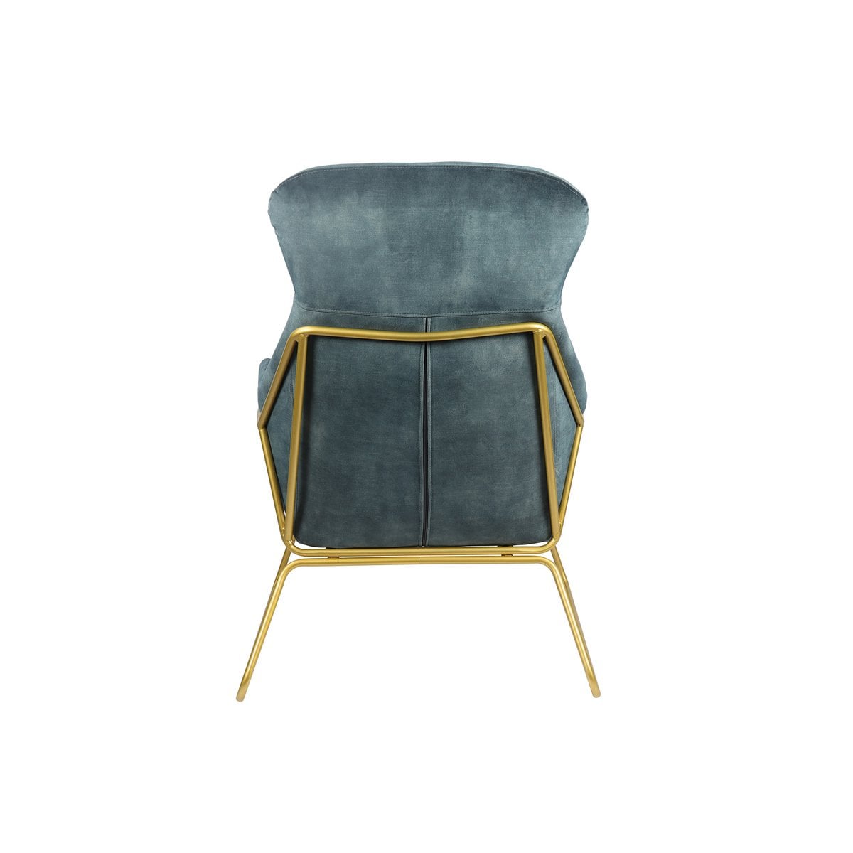 Relaxsessel aus Samtvelours Blau – Bild 5