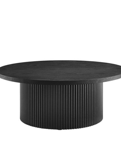 Couchtisch Ø 85 cm Schwarz