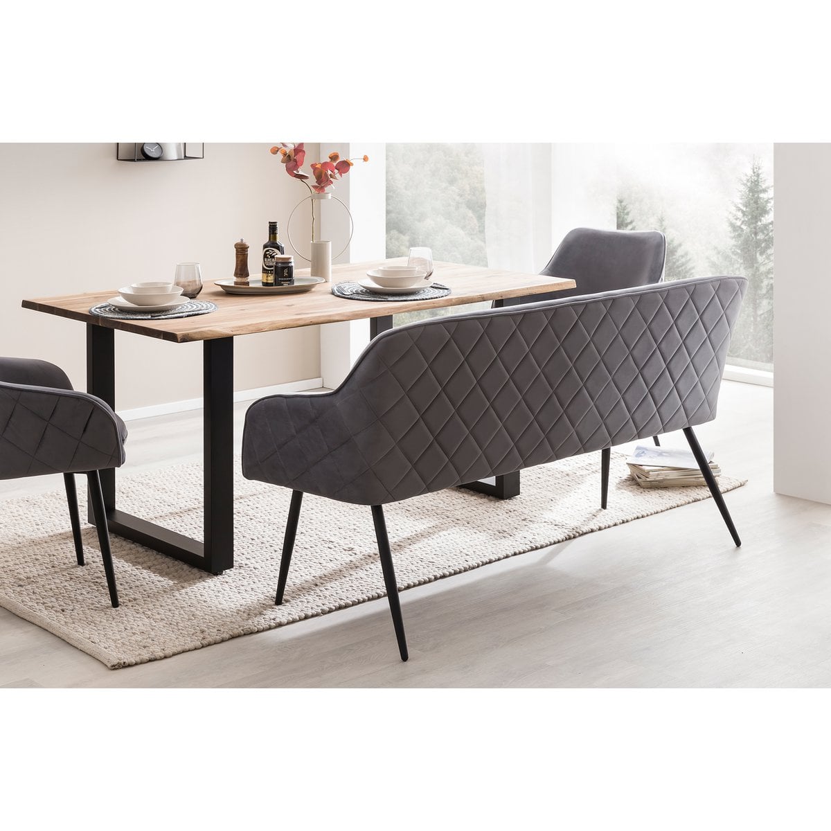 Essgruppe 6 tlg. 240x110 cm – Bild 12