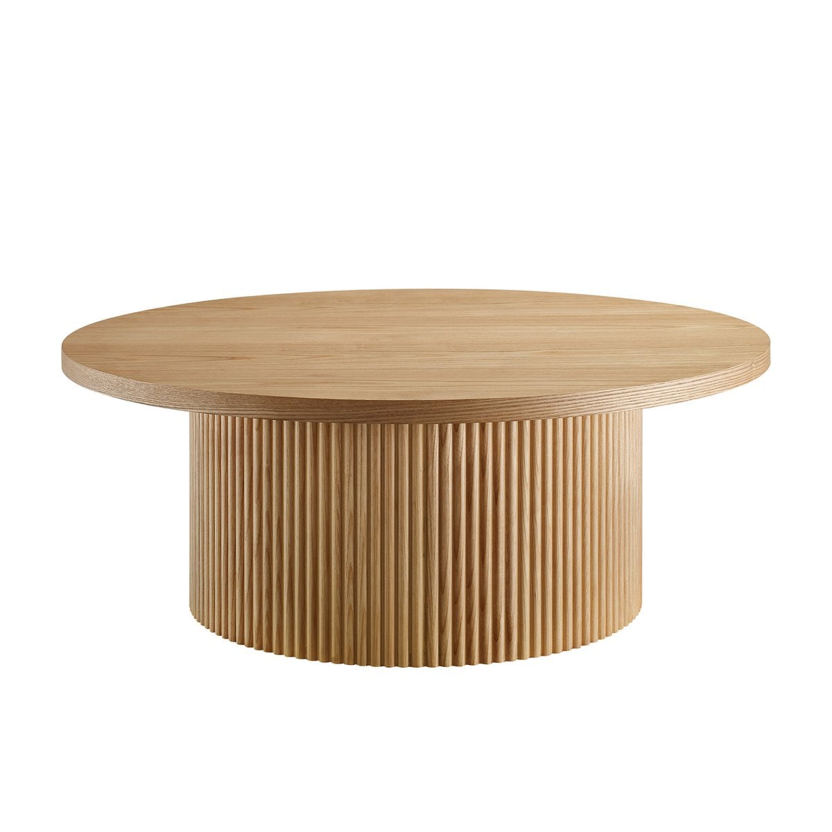Couchtisch Ø 85 cm Natur