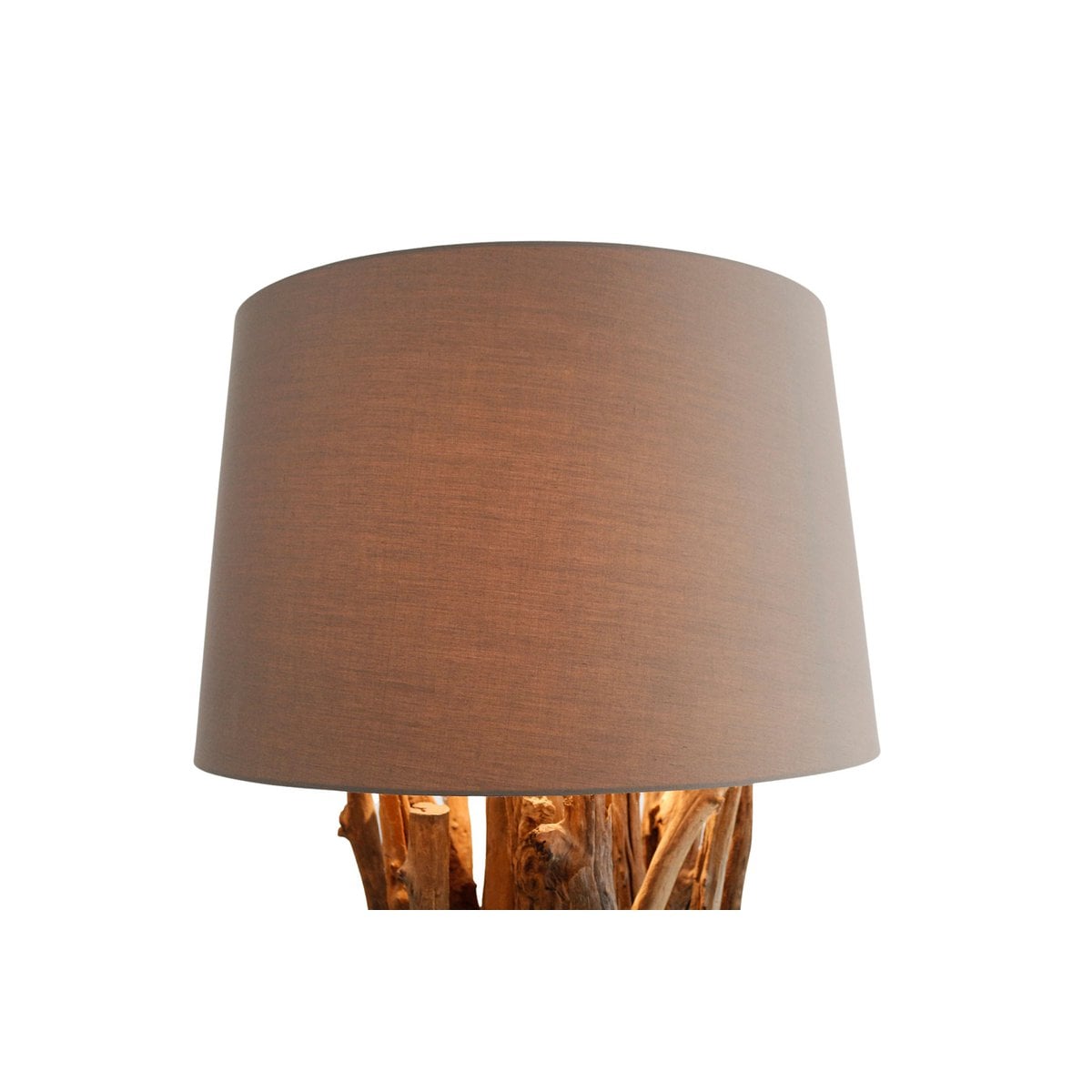Stehleuchte Treibholz Natur/Braun 175 cm – Bild 5