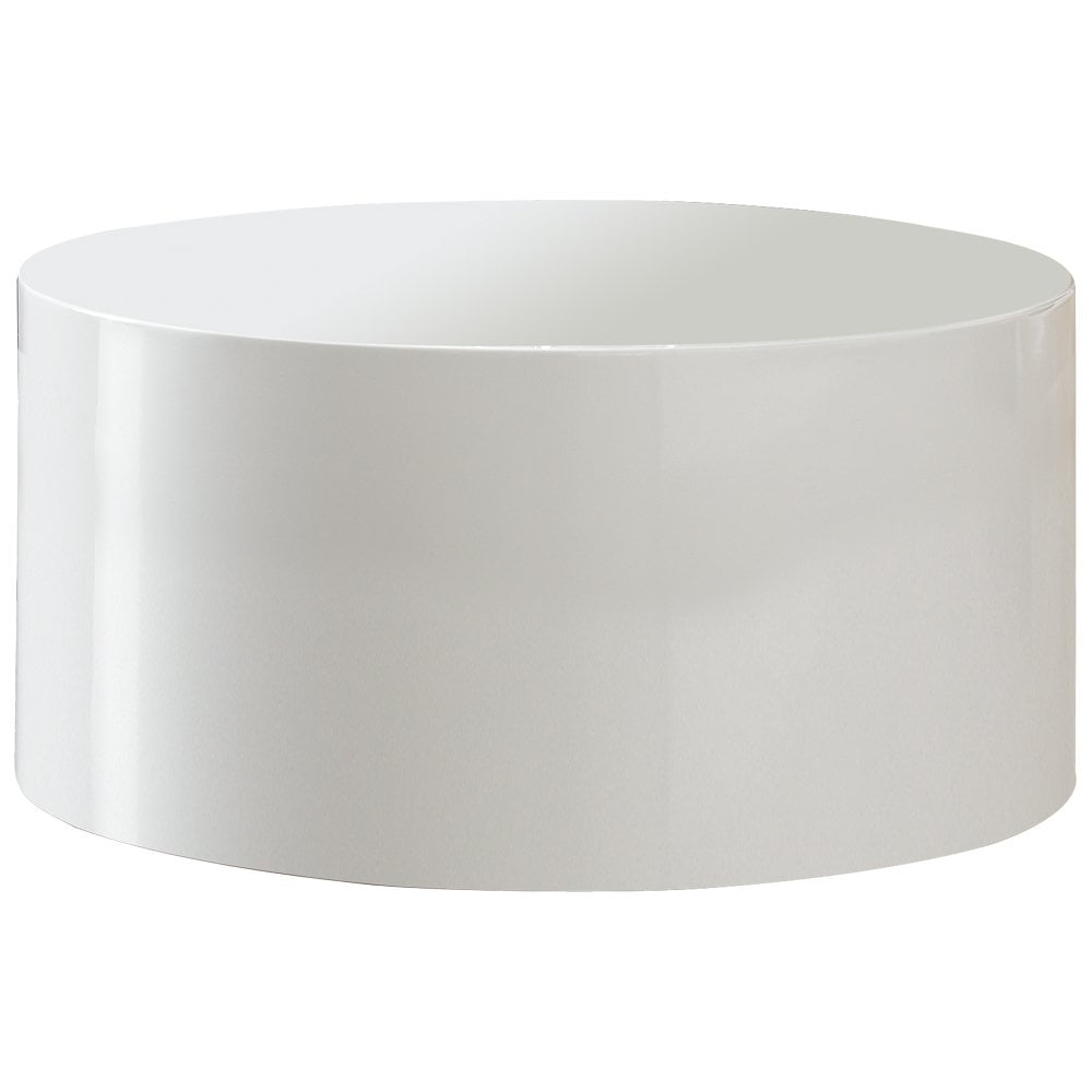 Couchtisch Ø 60 cm rund weiß – Bild 2