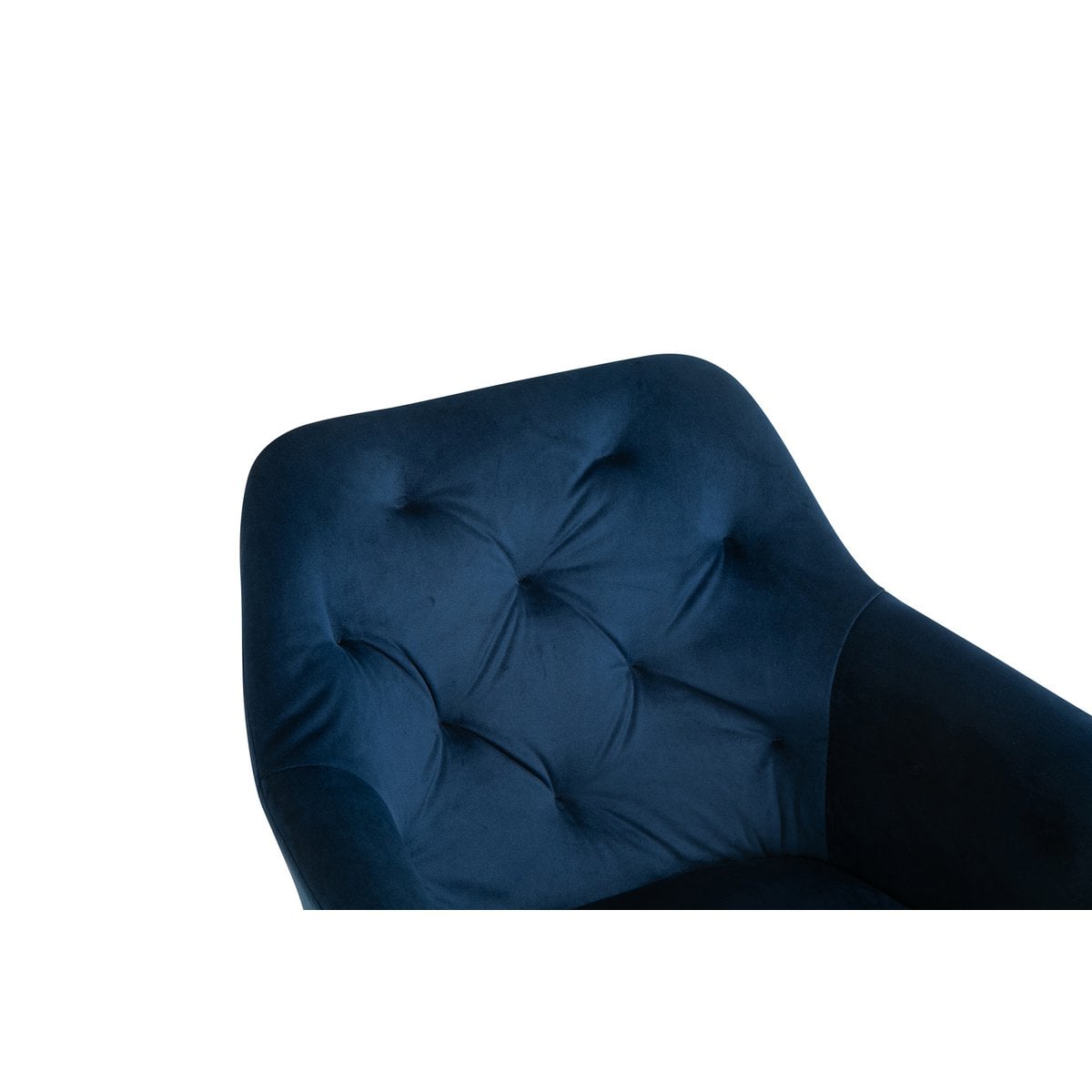 Armlehnstuhl mit 360° Drehfunktion Blau – Bild 7