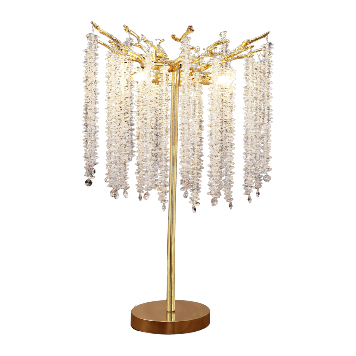 Tischlampenfrost Gold | 35x70cm – Bild 3