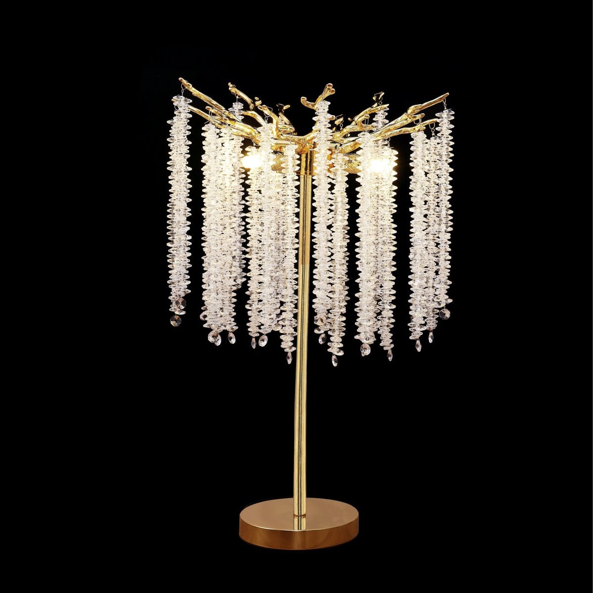Tischlampenfrost Gold | 35x70cm – Bild 4