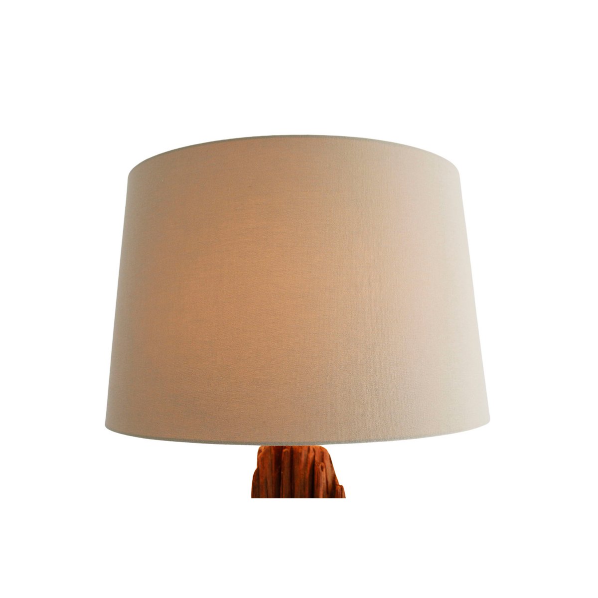 Stehleuchte Treibholz Natur/Weiß 175 cm – Bild 5
